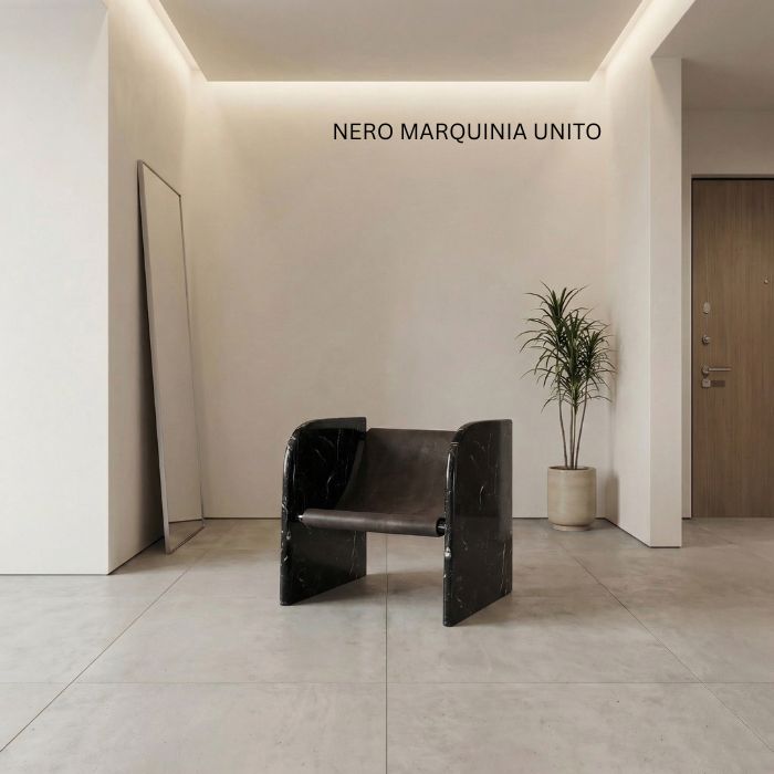 Luxus Marmor Sessel Arvid - verschiedene Sorten