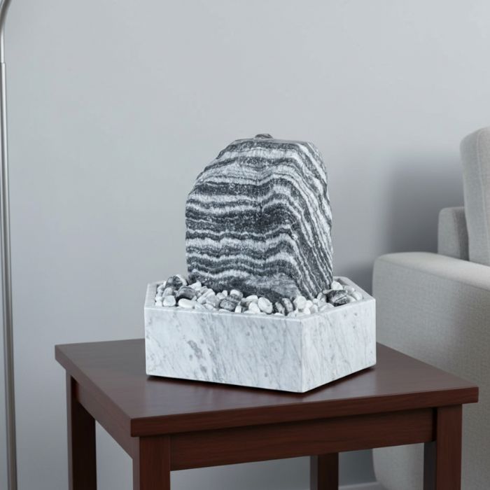 Zimmerbrunnen Wachauer Marmor 6-eck