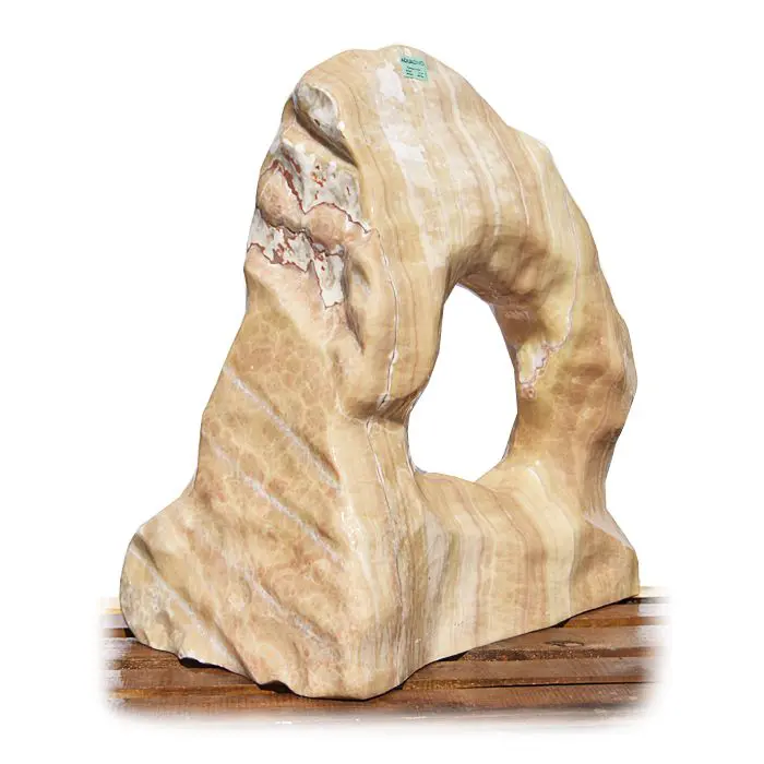 Pierre décorative d'exposition Flamingo marbre Santiago 3/H 102cm