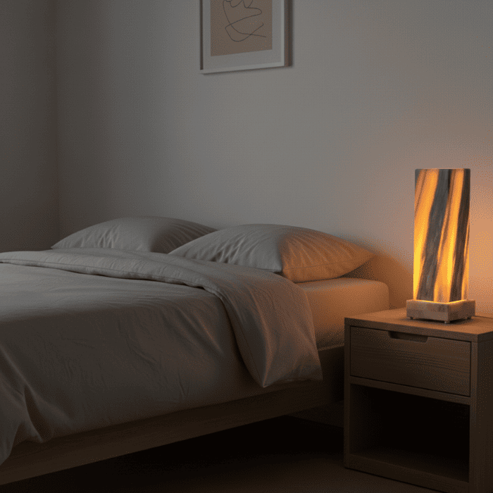 Sölker Marmor Tischlampe, Höhe 50cm