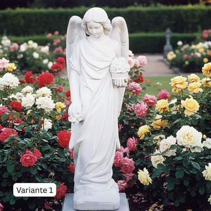 Garden Marble Figure Arch Angel