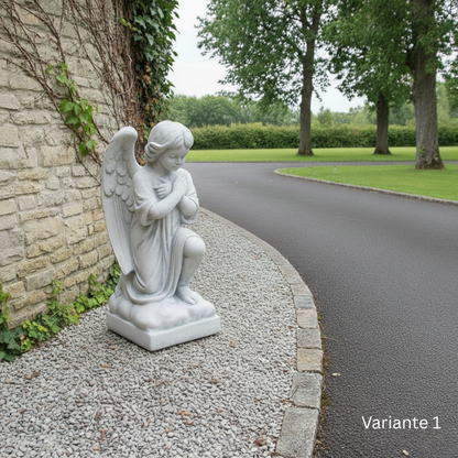 Garden Marble Figure Praying Angel
