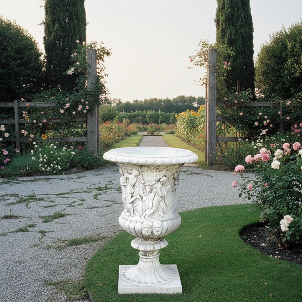 Vase en marbre Andrea