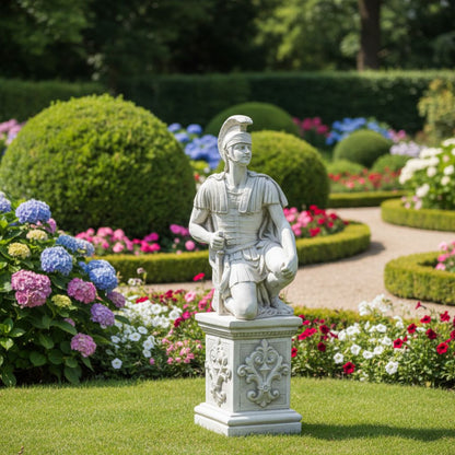 Garden Marble Figure Zenturio