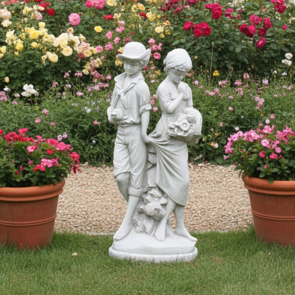 Garden Marble Figure First Love