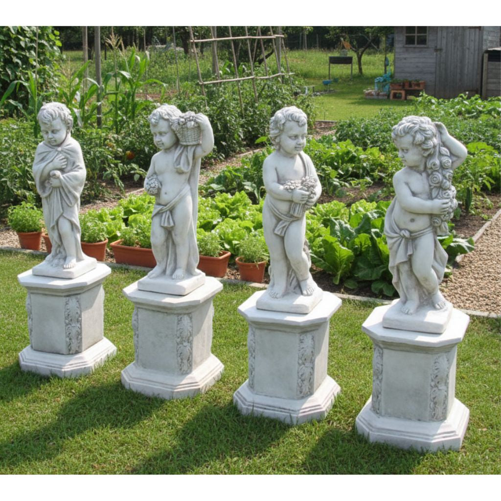 Garden Marble Figure 4 Seasons I