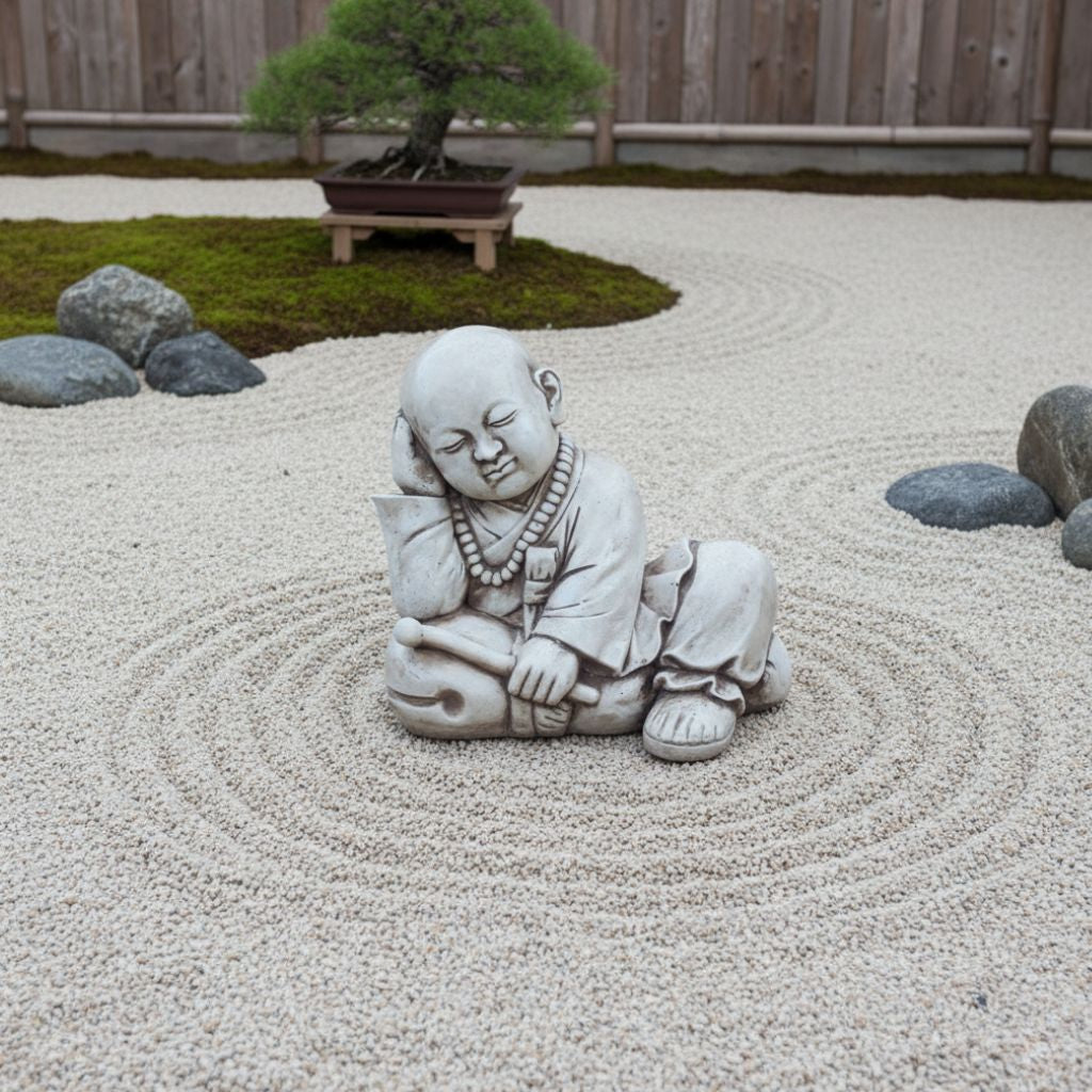 Garden Marble Figure Buddha I