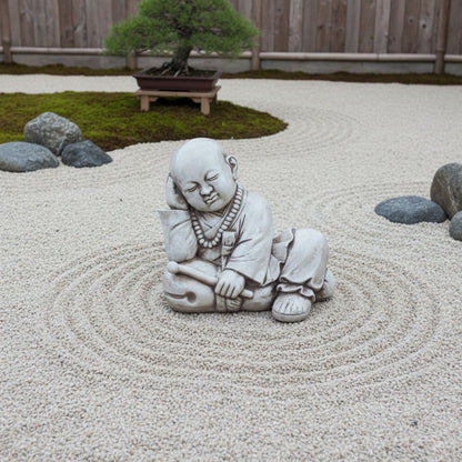 Garden Marble Figure Buddha I