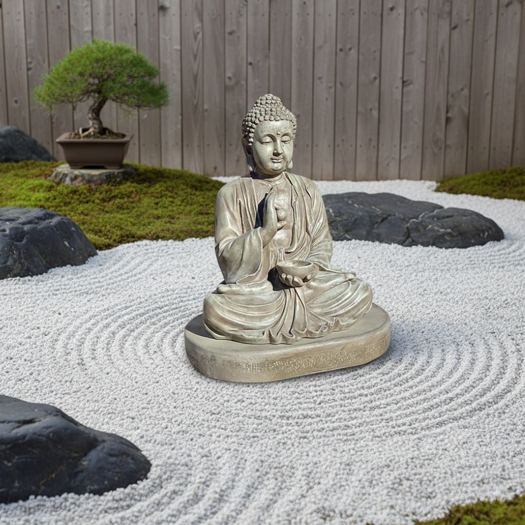 Garden Marble Buddha III