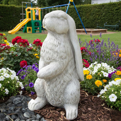 Garden Marble Figure Rabbit
