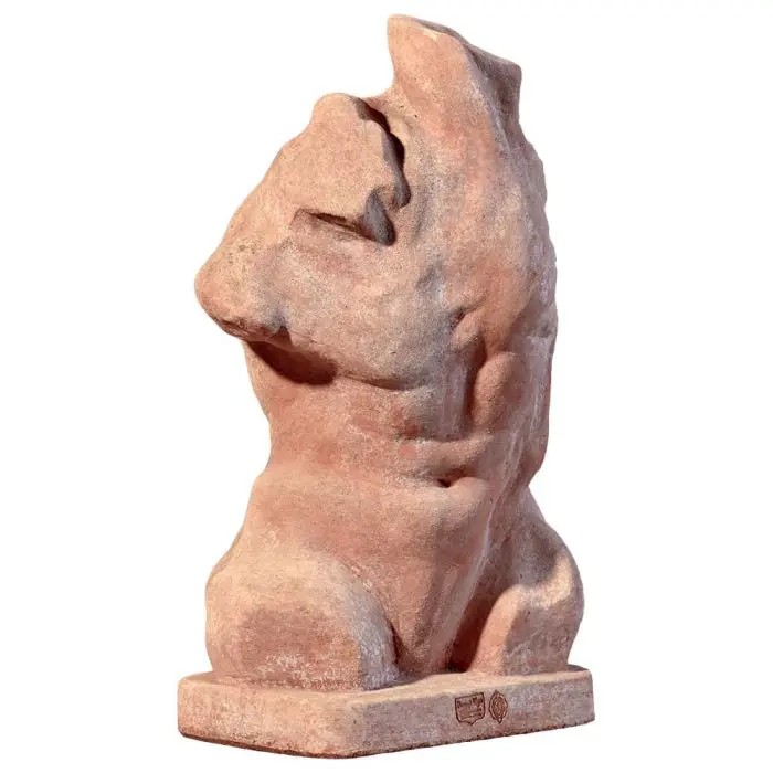 Figurine en terre cuite Buste