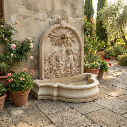Fontaine murale décorative Giardino