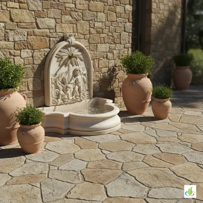 Dekorativer Wandbrunnen Giardino