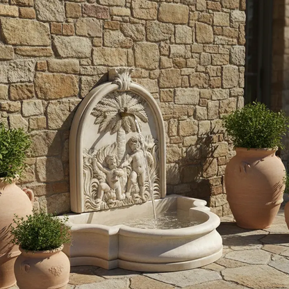 Dekorativer Wandbrunnen Giardino