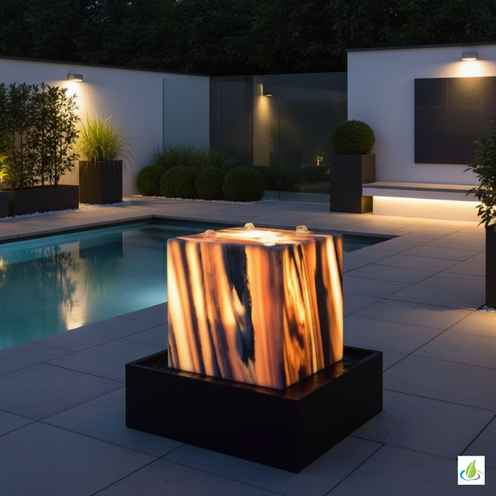 Fontaine design Cadre