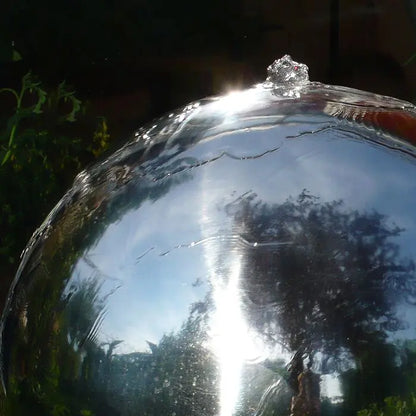 Edelstahl Kugelbrunnen GB