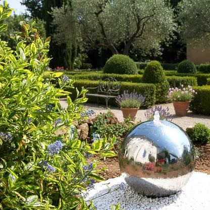 Edelstahl Kugelbrunnen GB