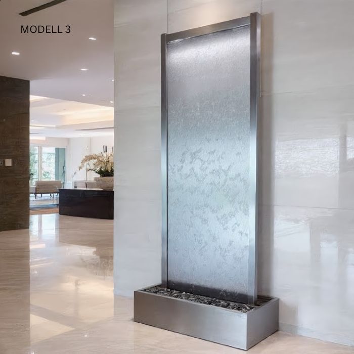 Edelstahl Wasserwand Large