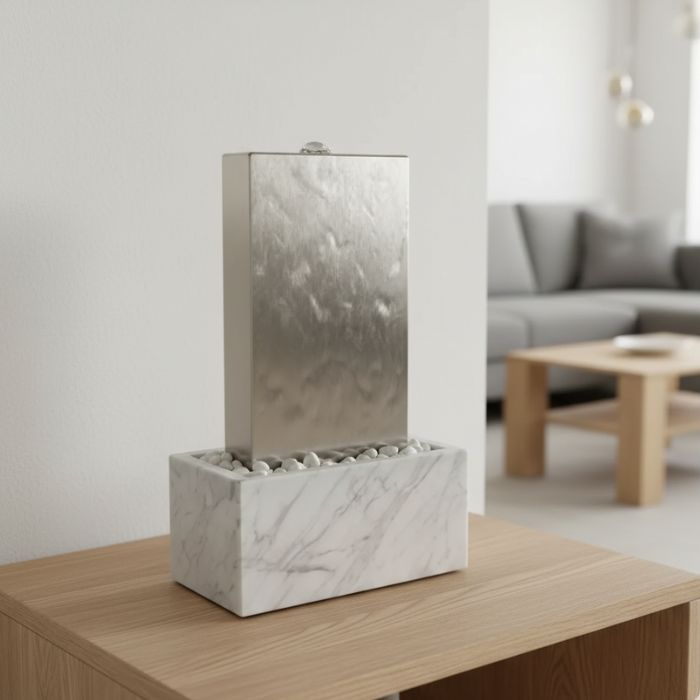 Edelstahl Tischbrunnen Esprit Steel