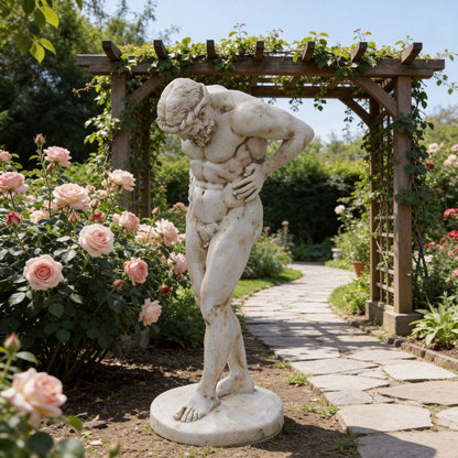 Garden Marble Figure Atlas