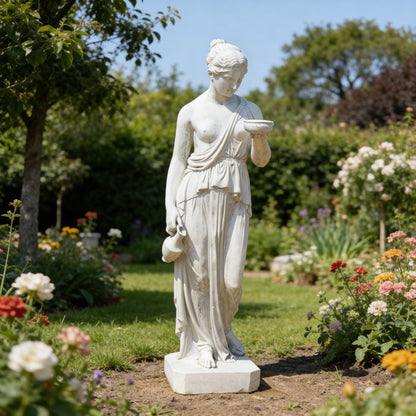 Garden Marble Figure Ebe
