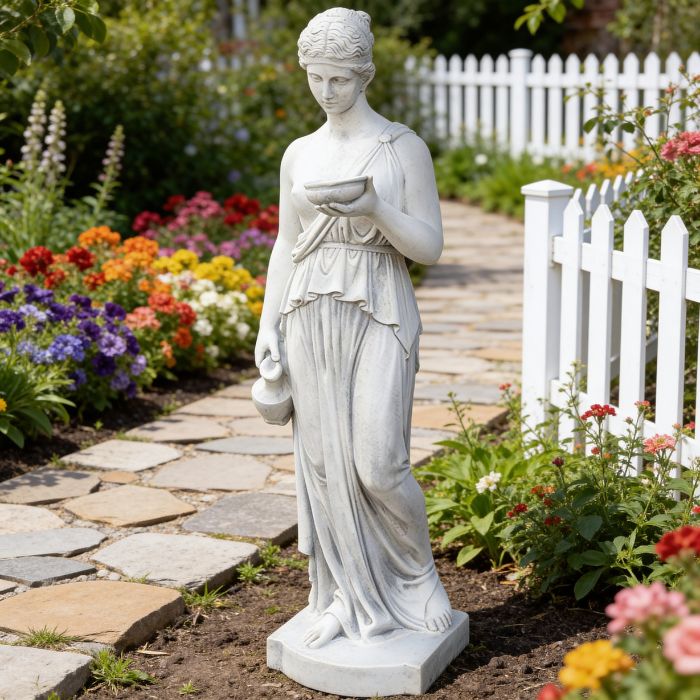 Garden Marble Figure Ebe