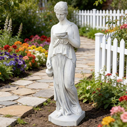 Garden Marble Figure Ebe