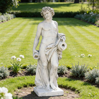 Garden Marble Figure Bacco