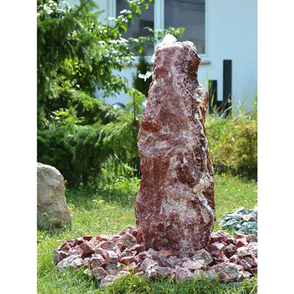 Quellsteinset Flamingo Marmor