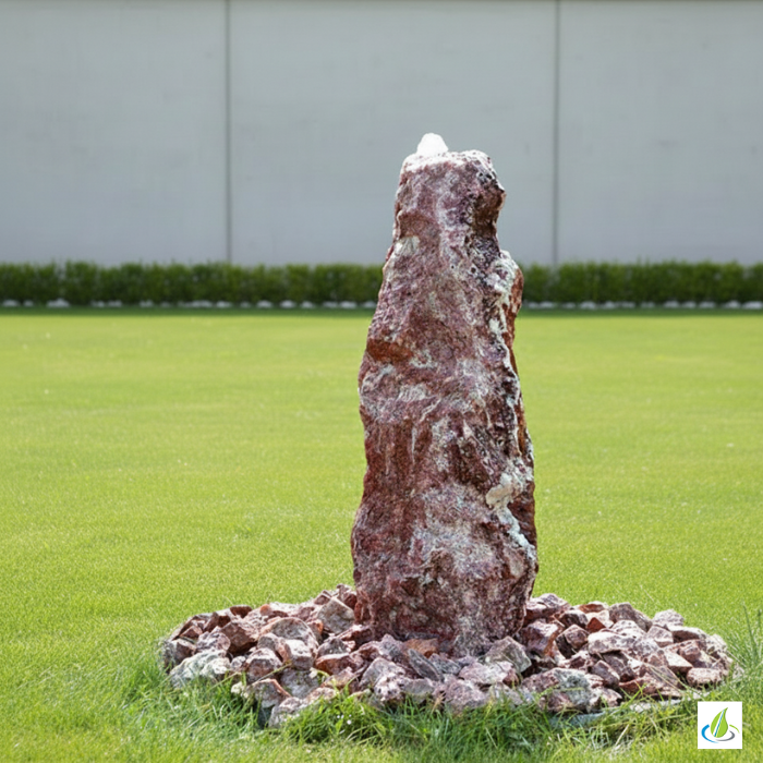 Quellsteinset Flamingo Marmor