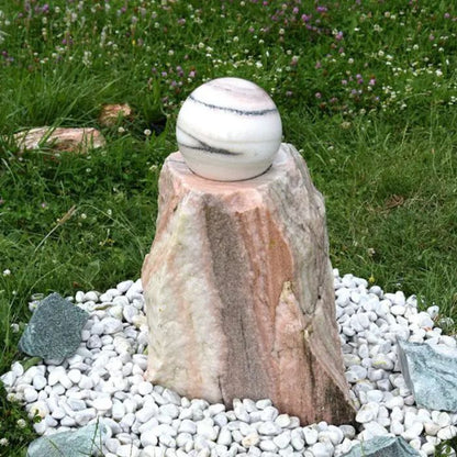 Garten Kugelbrunnen Sölker Marmor