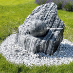 Garten Kugelbrunnen Wachauer Marmor