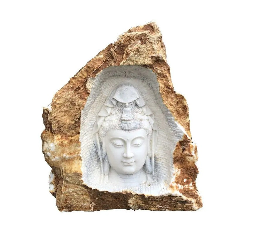 Garden marble figure Buddha IV