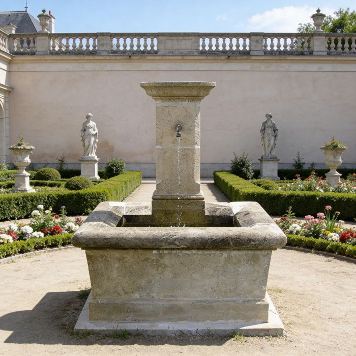 Gartenbrunnen Wandbrunnen Aubais