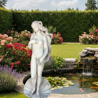 Escultura de mármol para jardín: El nacimiento de Venus