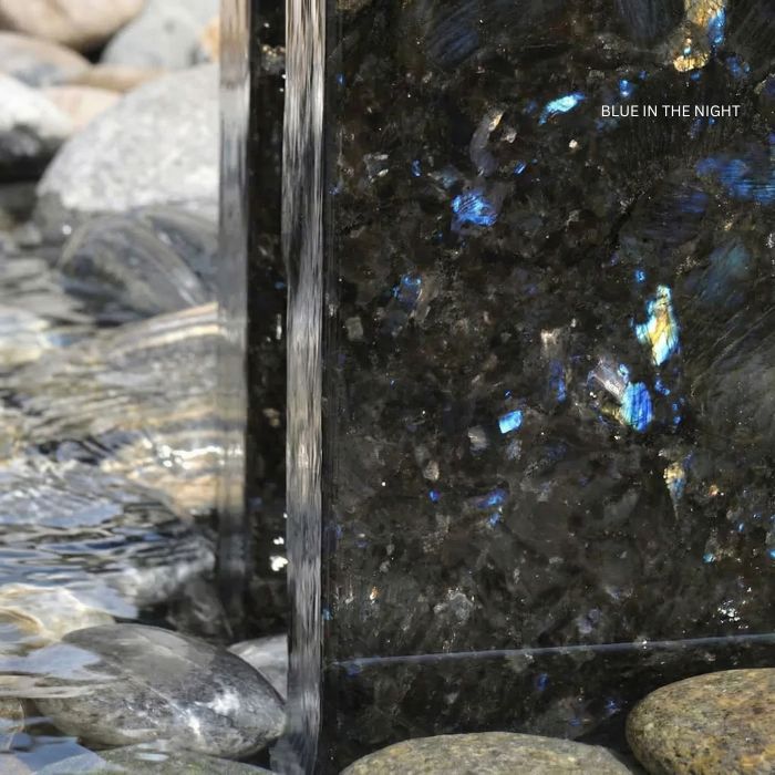 Granit Design Säulenbrunnen Eck 3er SET - verschiedene Sorten