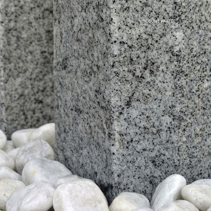 Granit Design Säulenbrunnen Eck 3er SET - verschiedene Sorten