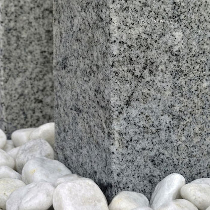 Granit Design Säulenbrunnen Eck 3er SET - verschiedene Sorten