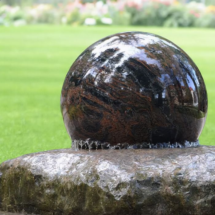 Granit Outdoor Kugelbrunnen