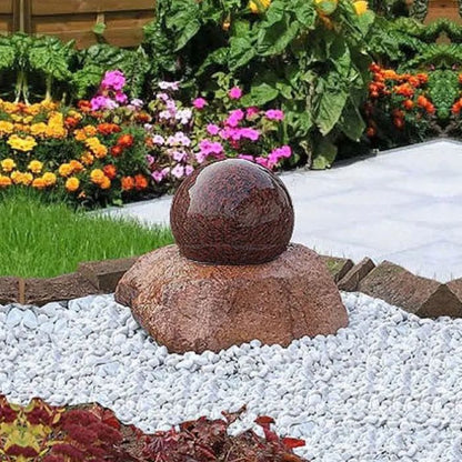 Granit Outdoor Kugelbrunnen