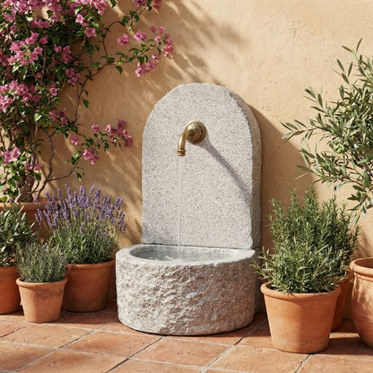 Granitbrunnen Compostela