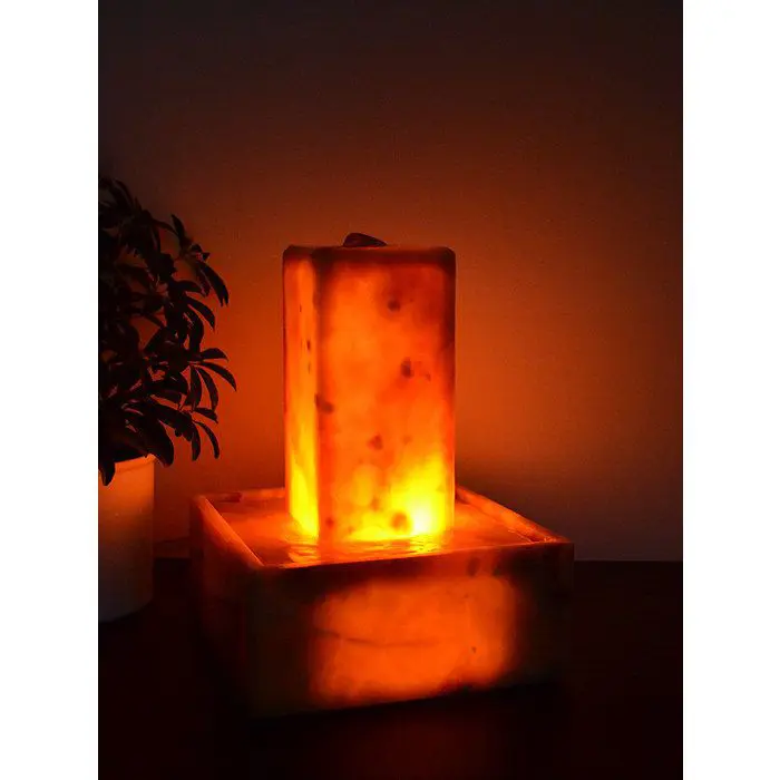 Lichtbrunnen Onyx Marmor Sunshine