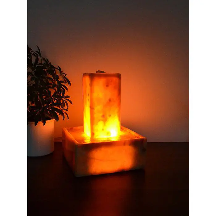 Lichtbrunnen Onyx Marmor Sunshine