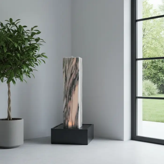 Lichtbrunnen Sölker Marmor Esthetique