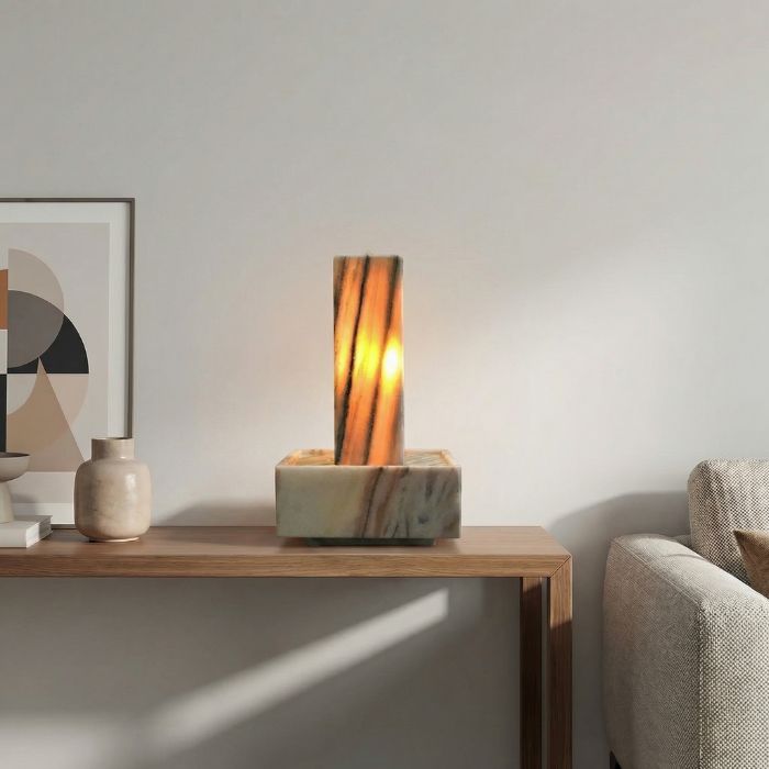 Fontaine de lumière Sölker marbre moyenne