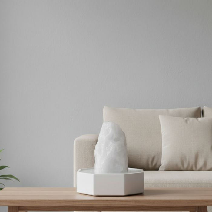 Zimmerbrunnen Luxur Edelstein Marmor 8-eck