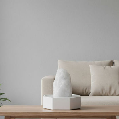 Zimmerbrunnen Luxur Edelstein Marmor 8-eck