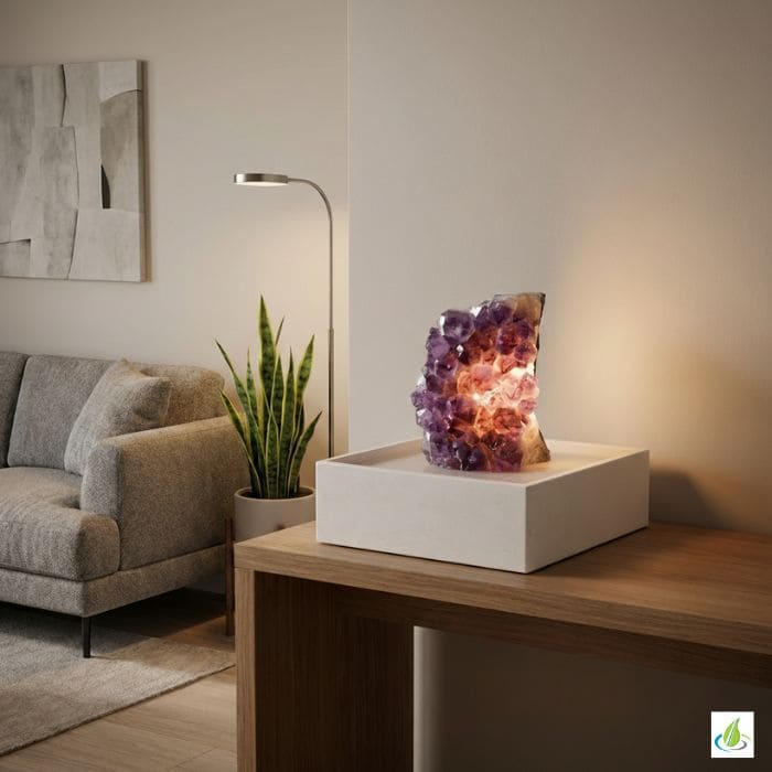 Luxury Gemstone Marble Square Indoor Fountain