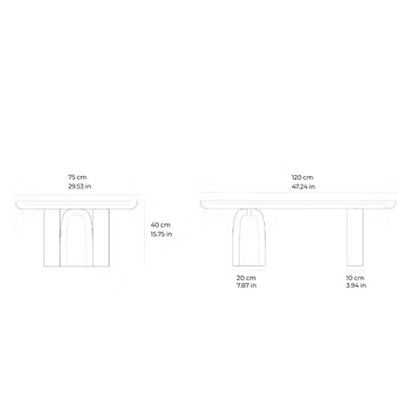 Luxus Marmor-Couchtisch Isak - verschiedene Sorten