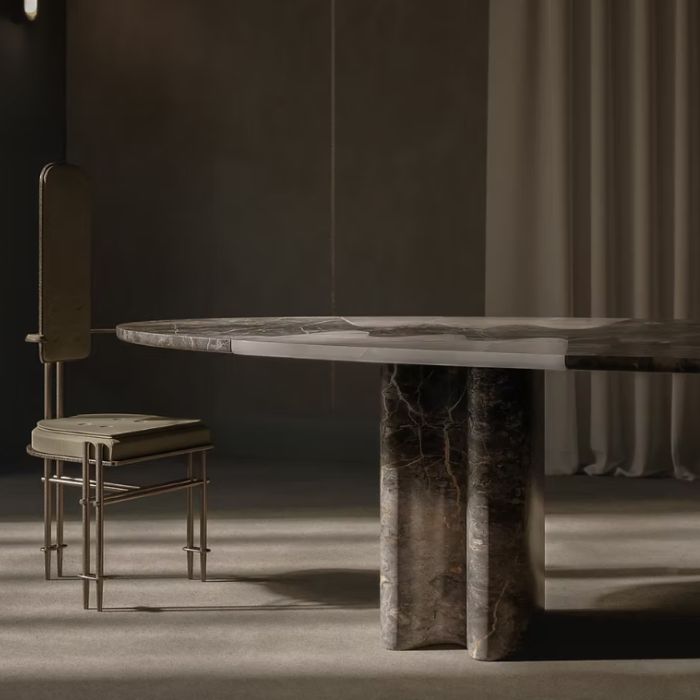 Luxus Marmor-Esstisch Liam - verschiedene Sorten